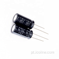 Plugue 330UF 50V original no capacitor eletrolítico de alumínio